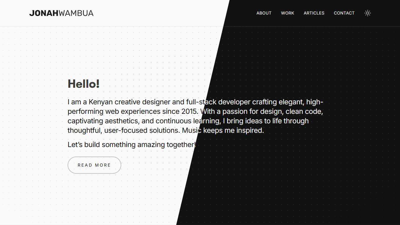 This Portfolio